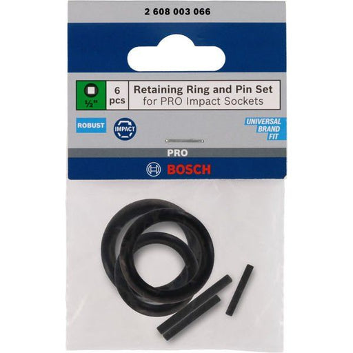 Bosch - Steckschlüsselset Set mit Haltering und 2608003066 Stift für PRO Impact