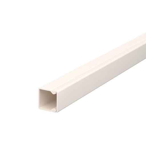 OBO Bettermann - Leitungsführungskanal Wand- und Deckenkanal WDK20020CW 20x20x2000 PVC cws − 2 Meter
