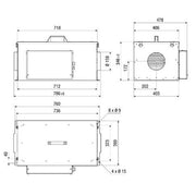 Maico - Ventilator für Rohreinbau Compaktbox ECR 16-2 EC DN 160