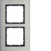 Berker - Abdeckrahmen Rahmen Eds/anth 10123606 2fach