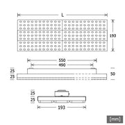 LTS Licht&Leuchten - Decken-/Wandleuchte LED-Leuchte LUZ-A32 105.840.60sw 840, sw