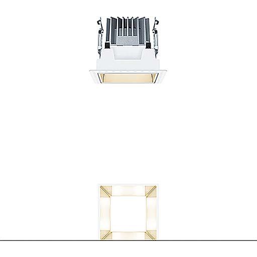 Zumtobel Group - Downlight/Strahler/Flutlicht LED-Einbauleuchte P-INFQ100L #60818671 2700-6500K