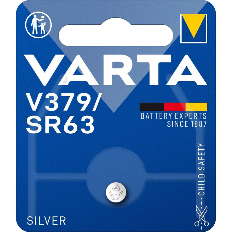 Varta Cons.Varta - Batterie Electronics V 379 Bli.1 1,55V/15mAh/Silber − 10 Stück