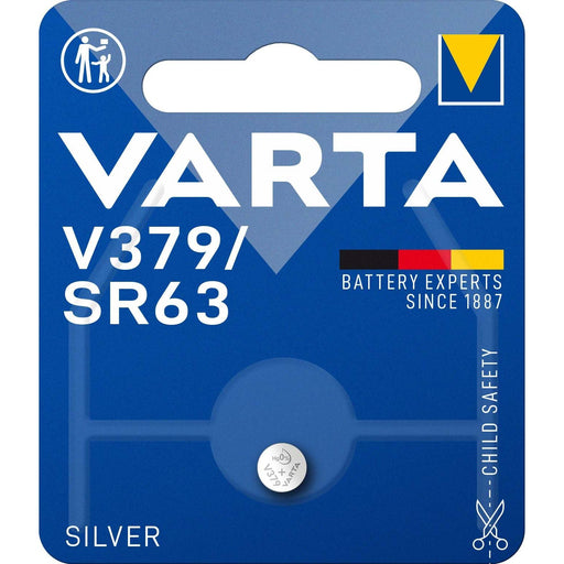 Varta Cons.Varta - Batterie Electronics V 379 Bli.1 1,55V/15mAh/Silber − 10 Stück