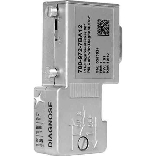 Helmholz - Rundsteckverbinder, feldkonfektionierbar (Industriesteckverbinder) Busanschlussstecker 700-972-7BB12 Profibus − 1 Stück