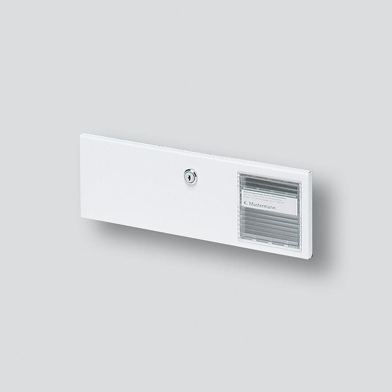 Siedle&Söhne - Montageelement für Türstation Briefkast.Entnahmetür ws 200029513-00 f.BKV 611-3/1 W