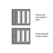 WAGO - Leiterplattensteckverbinder THR-Stiftleiste Lötstift 231-437/001-000/105- 1,0x1,0,abgew.,sw − 170 Stück