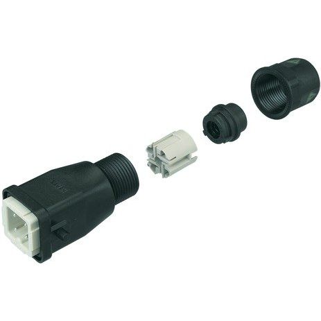 Harting - Rechtecksteckverbinder, Set (Industriesteckverbinder) Stifteinsatz 09200030440 Han 3 A