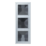 Jung - Abdeckrahmen Rahmen 3-fach LC 983 209 outremer pale