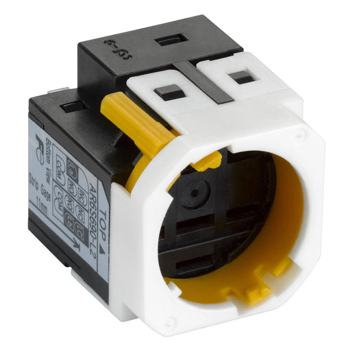 Schneider Electric - Zubehör/Ersatzteile für Befehlsgeräte Schnellanschluss ZB6YF03 Adapter für XB6E − 10 Stück