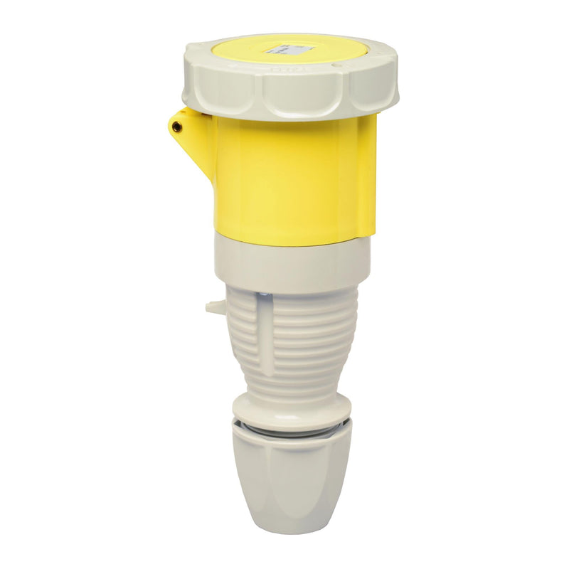 Walther Werke - CEE-Kupplung (IEC 60309) Wasserdichte Kupplung 368304 63A 3P 4h − 5 Stück