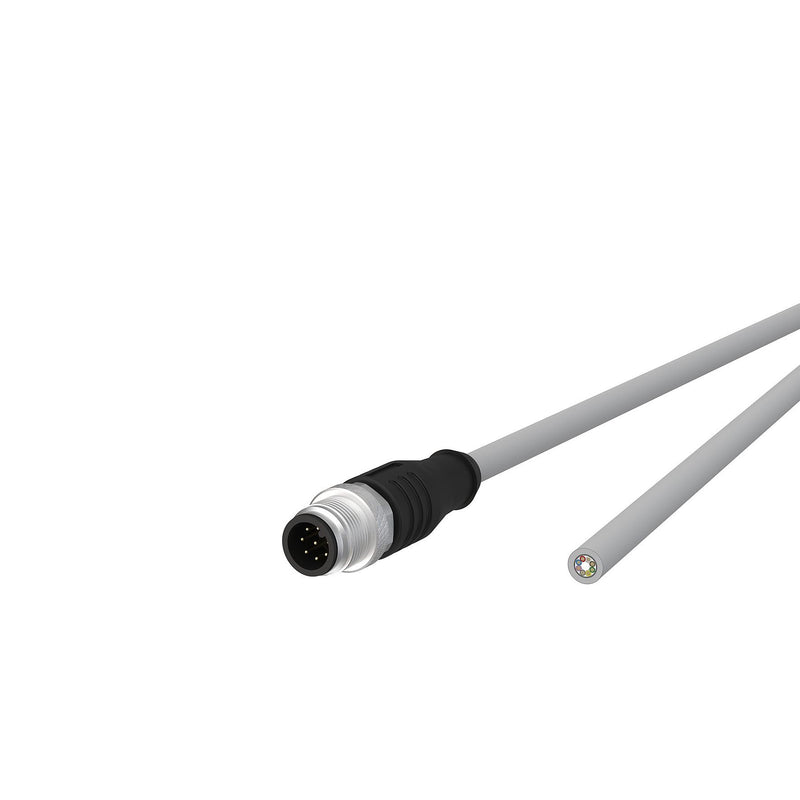 Metz Connect - Konfektioniertes Sensor-Aktor-Kabel Sensor-/Aktorleitung 142MNA10100 A-kodiert,10,0m,M12