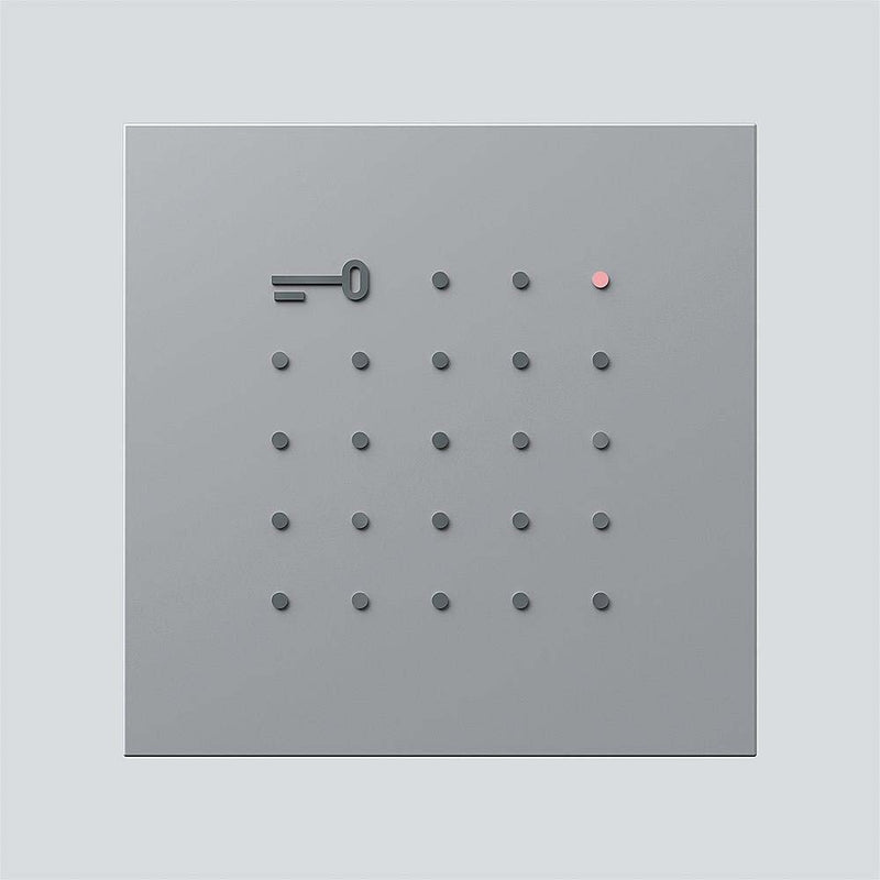 Siedle&Söhne - Funktionsmodul für Türkommunikation Electronic-Key-Lese-Modul ELM 600-0 SM silber-metallic