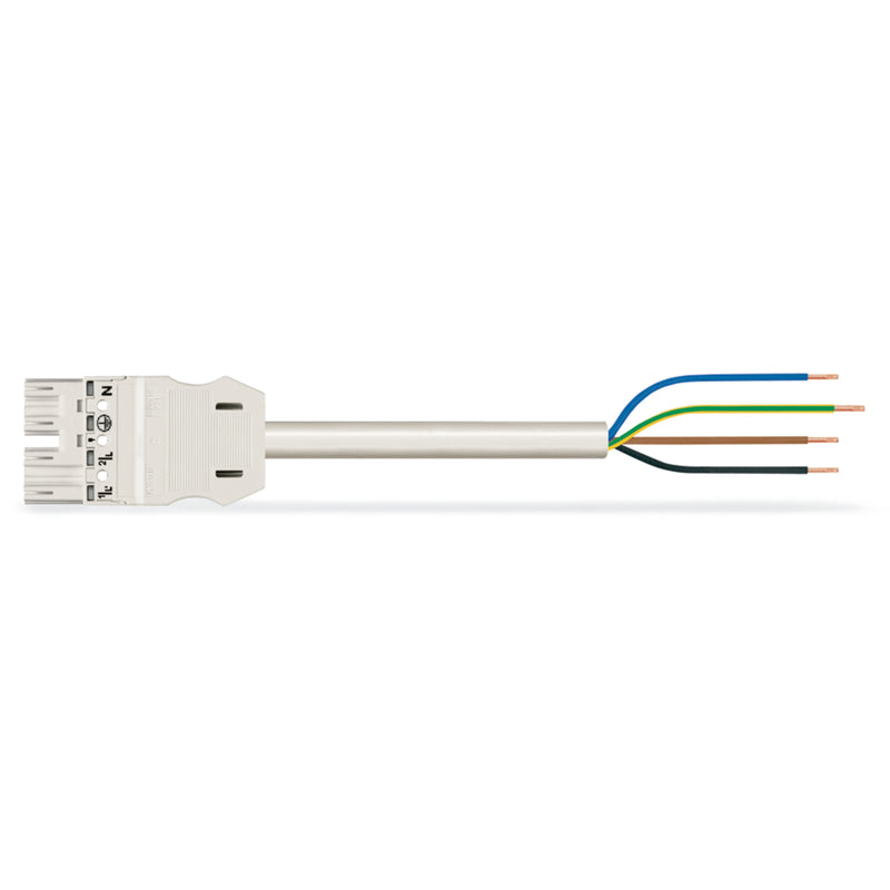 WAGO - Konfektionierte Leitung für steckbare Gebäudeinstallation konfekt. Anschlussleitung 771-9994/216-202 Eca,Stecker