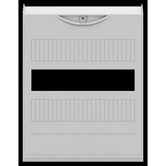 Striebel&amp;John - Abdeckung für Verteilerfeld Zählerfeldabdeckung ZAS12N 2RE  − 1 Stück
