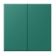 Jung - Abdeckung/Bedienelement für Installationsschalterprogramme Wippe 2fach LC 995 216 vert anglais (32040)