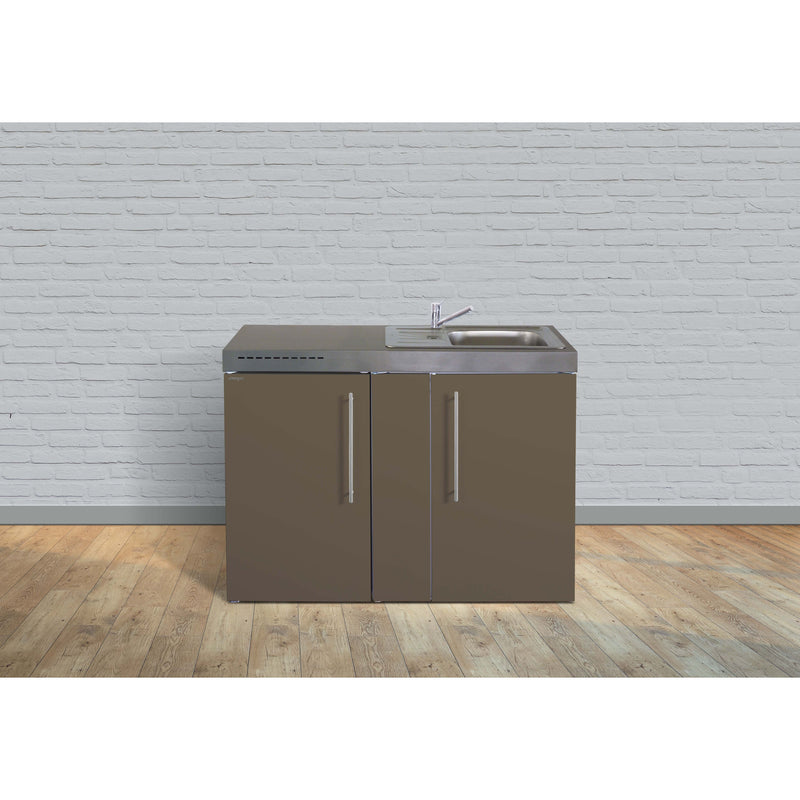 Stengel - Mini-Küche Miniküche Premiumline MPMM120IKFliBre Mokka metallic