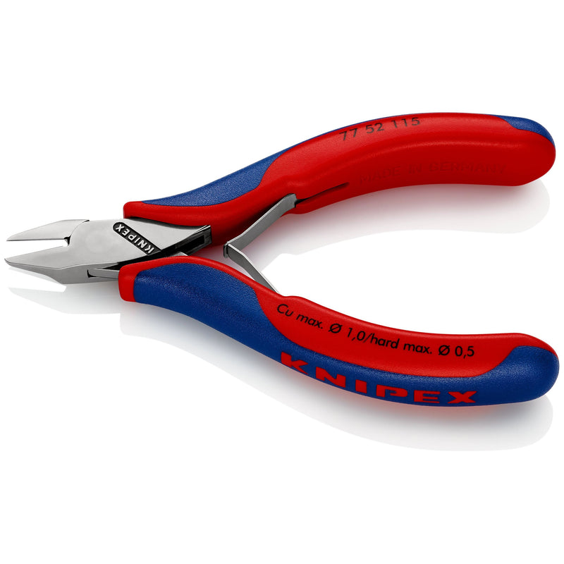 Knipex - Seitenschneider Elektronik-Seitenschneider 77 52 115 spiegelpoliert,115mm