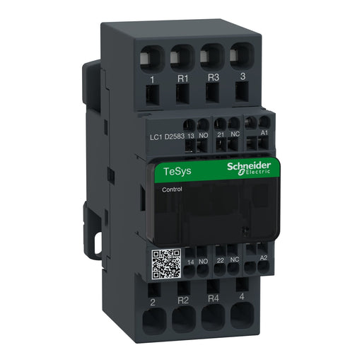 Schneider Electric - Leistungsschütz zum Schalten von Wechselstrom Leistungsschütz LC1D2583P7 2S, 2Ö