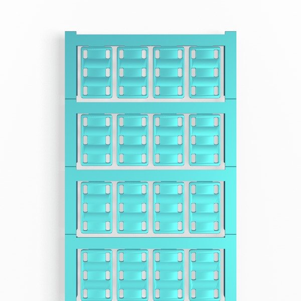Weidmüller - Kabelmarkierungssystem Leitermarkierer VTSFX1423NEUTRALBLV0 23x14mm,blau − 320 Stück