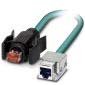 Phoenix Contact - Patchkabel Kupfer Industrie Netzwerkkabel VS-BU/C6-IP6#1415856