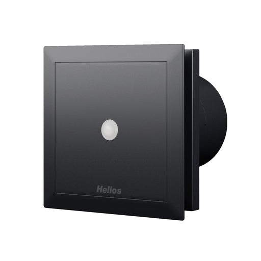 Helios Ventilatoren - Kleinraumventilator M1/100 P black Minivent 2-stuf. sw