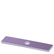 Phoenix Contact - Kennzeichnungsmaterial Einsteckschild PMST (9X38) VT violett, 9x38mm − 100 Stück