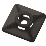 Weidmüller - Befestigungssockel und -element für Kabelbinder Kabelbinderhalter CBH 27/27 BK − 100 Stück
