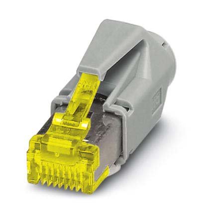Phoenix Contact - Rechtecksteckverbinder, Set (Industriesteckverbinder) RJ45-Steckverbinder CUC-STD-C1PG#1414395