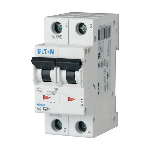 Eaton - Leitungsschutzschalter 2p. FAZ-D40/2 40A Charakt.: D