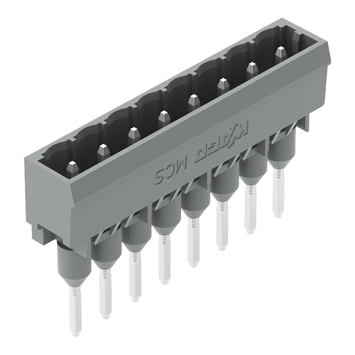 WAGO - Ein- und mehrpolige Klemmenleiste Stiftleiste f.Reihenklemm. 231-168/003-000 1,2x1,2mm,gerade,gr − 100 Stück