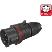 Walther Werke - CEE-Stecker (IEC 60309) CEE NEO Stecker Classic FW211506SK 16A 5P 6h IP54