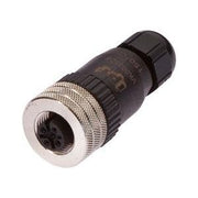 Ipf Electronic - Rundsteckverbinder, feldkonfektionierbar (Industriesteckverbinder) Kabeldose, gerade, VK003524 Selbstkonfektionierb