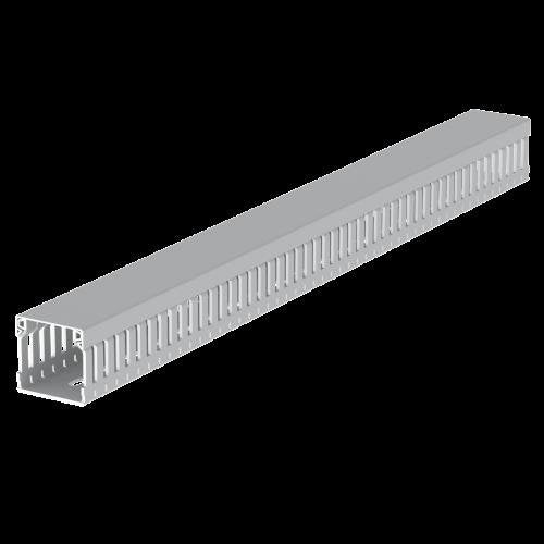 Unex - Verdrahtungskanal lgr 40.40.88 RAL7035 40x40 − 2 Meter