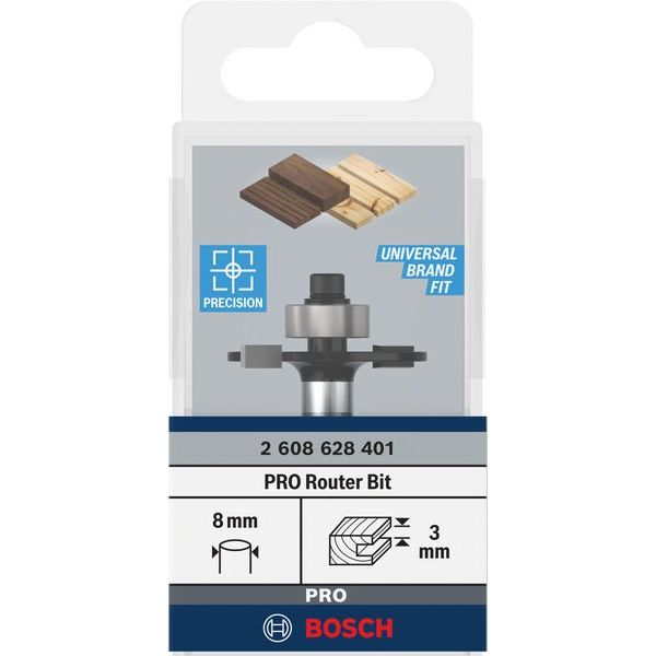 Bosch - Fräser PRO Nutfräser, 2608628401 L
