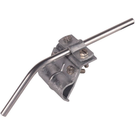 DEHN - Anschlussklemme für Blitzschutz Dachrinnenklemme 339 010 St/tZn f.Wulst 13-25