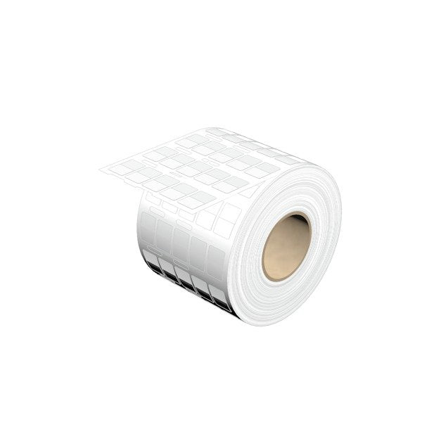 Weidmüller - Kabelmarkierungssystem Gerätemarkierer, Etikett THM WO VIN 12/18 WS 12x18mm weiß