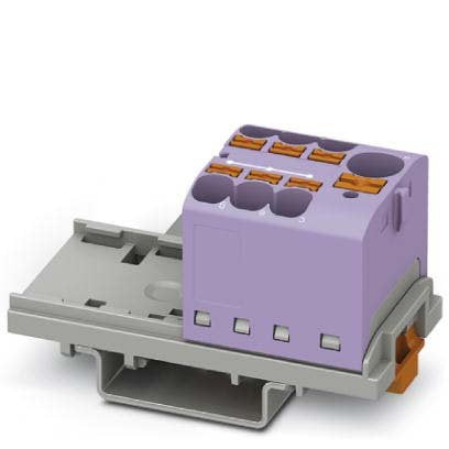 Phoenix Contact - Durchgangs-Reihenklemme Verteilerblock PTFIX 10/6X4-NS35 VT − 8 Stück