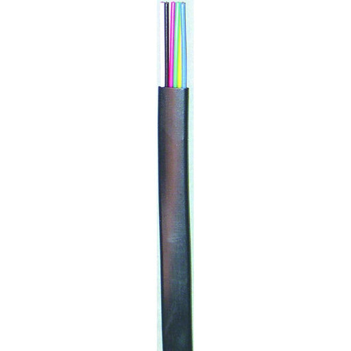 E+P Elektrik - Konfektionierte Fernmeldeleitung Telefon-Flachkabel TK 60/100 R 6adrig − 100 Meter