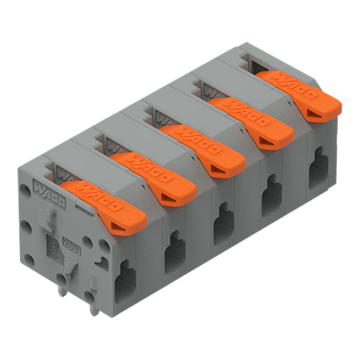 WAGO - Leiterplattenklemme 2601-1305 1,5mm²,gr − 50 Stück