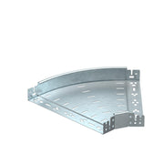 OBO Bettermann - Bogen für Kabelrinne Bogen 45 Grad RBM 45 640 FT 60x400mm