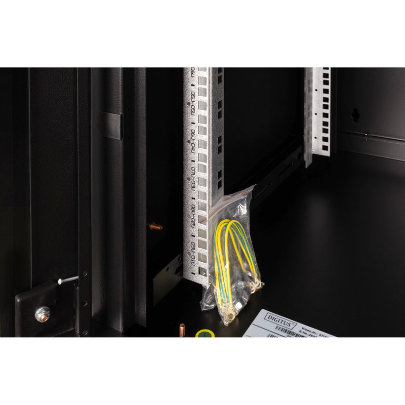 DIGITUS - Netzwerk-/Serverschrank Wandgehäuse DN-19 09U-6/6-SW 600x600mm