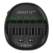Ansmann - Universal-Ladegerät Akku-Pflegestation energy 16 plus fNiMH/NiCd-Akkus