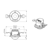 BEG Brück Electronic - Bewegungsmelder/Präsenzmelder komplett Präsenzmelder PD4MTRIO2DALIDSI1CDE 2xDALI, 1C