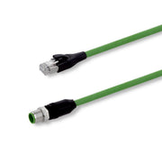 Di-soric - Konfektioniertes Sensor-Aktor-Kabel Anschlusskabel Ethernet VSHM-Z-15/RJ45-X Stecker, M12, gerade