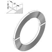 HKL - Flachleiter/Band für Blitzschutz Bandeisen 30m Ring 2317/35/30 3,5mm,Breite 30mm − 30 Meter