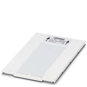 Phoenix Contact - Kennzeichnungsmaterial Einrastschildchen PMP-RFID/UHF (90X38) weiß, 90x38 mm − 10 Stück