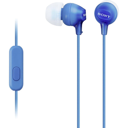 Sony - Kopfhörer In-Ohr-Kopfhörer MDREX15APLI.CE7 integr.FB,bl − 6 Stück