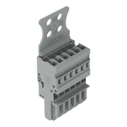 WAGO - Ein- und mehrpolige Klemmenleiste 1-Leiter-Federleiste 769-106/144-000 CAGECLAMP,4mm²,gr − 10 Stück