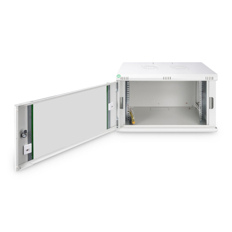 DIGITUS - Netzwerk-/Serverschrank Soho Wandgehäuse RAL7035 DN-19 07-U-EC 402x600x450mm